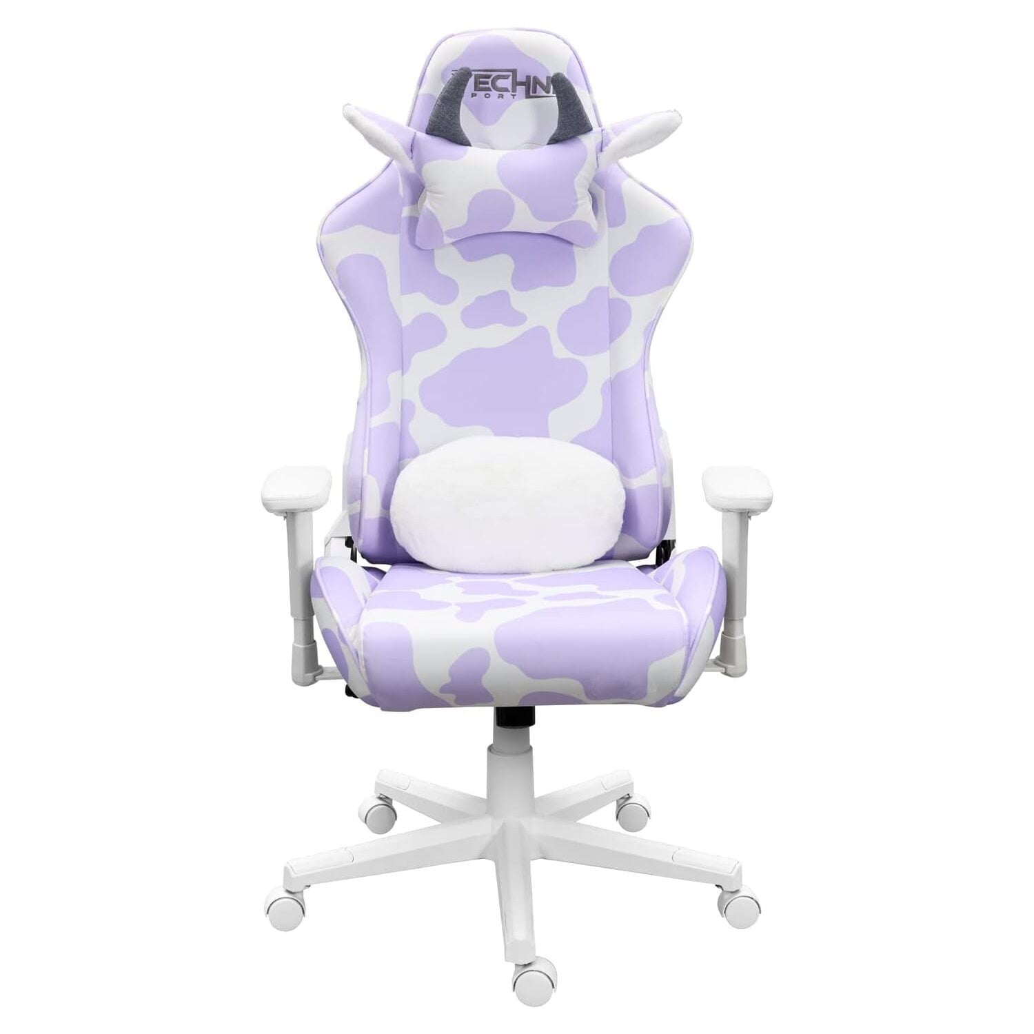 Homestock Coastal Charm Cow Series Gaming Chair