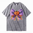 thumbnail image 4 of Godom Halloween T-Shirt for Women Fall Pumpkin Shirts Funny Halloween Tops, 4 of 7