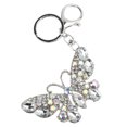 thumbnail image 1 of Llavero De Mariposa De Dhinestone, Encanto De La Bolsa De Llaves De Cristal Para Mujeres Para El Bolso De Llave De Llave Del Automóvil, Con Cierre, Ideal Para Cumpleaños,, 1 of 7