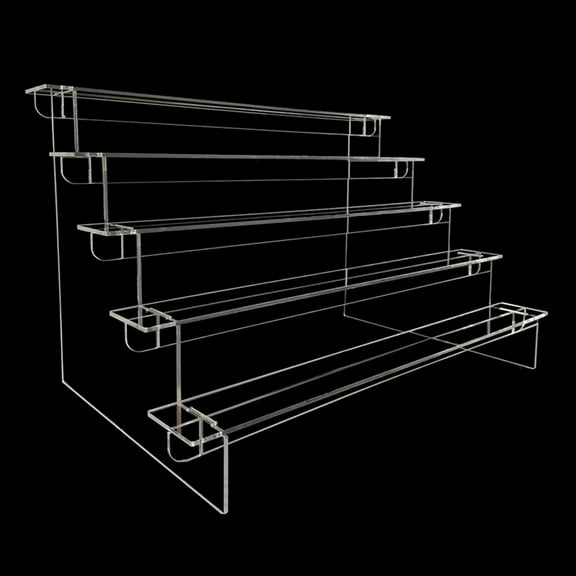 Acrylic Display Stand 1-4 Tiers Acrylic Display Risers Display Shelf For Candy Cupcake Jewelry Perfumes Stand Rack