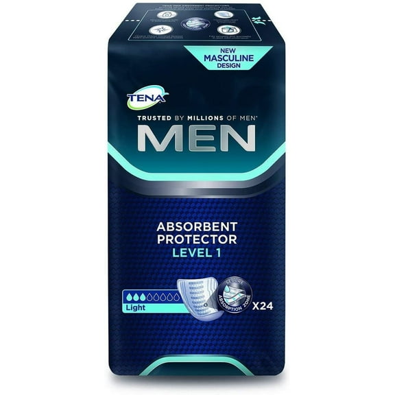 TENA for Men Level 1 (1 Pack of 24)