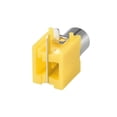 thumbnail image 4 of Conector de audio y video AV hembra RCA de montaje en panel PCB amarillo 5Pcs, 4 of 4