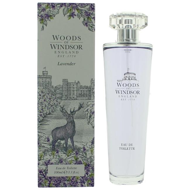 Woods of Windsor awwowlav34s 3.3 oz Lavender Eau De Toilette Spray for