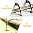 thumbnail image 3 of unbranded 12Ud Anillas Metálicas Para Encuadernar Color Plata Uso Diario Resistente, 3 of 8