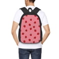 thumbnail image 6 of Daiia Strawberries Backpack for Men and Women -Durable Backpack Large Capacity, Water-Resistant Bag with Adjustable Straps and Laptop Compartment, 6 of 9