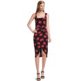 thumbnail image 2 of No Boundaries Juniors Sleeveless Midi Wrap Dress, 2 of 5