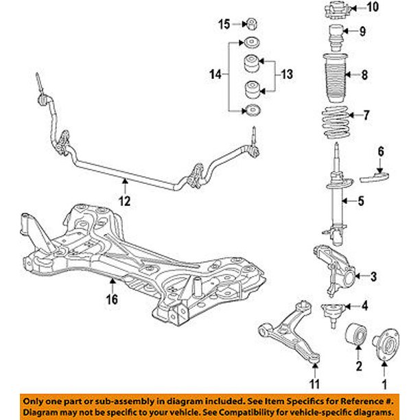Ram CHRYSLER OEM 1416 ProMaster 3500 Front SuspensionStrut Mount
