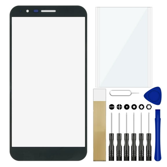 1 Pcs For T-Mobile LG Stylo 3 Plus TP450 Replacement Outer Glass Screen Lens Tool
