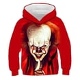 thumbnail image 4 of Otoño e invierno nueva sudadera con cuello redondo de payaso diablo sudadera con capucha impresa en 3D jersey de hombre de moda extranjera hip hop suelto último 2024, 4 of 4