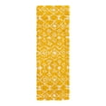 thumbnail image 6 of Unique Loom Moroccan Trellis Shag Collection Area Rug - Meknes (2' x 6' 1" Runner Yellow/Ivory), 6 of 6