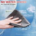 thumbnail image 4 of Thickened Magic Cleaning Cloth Microfiber Glass Clean Towel Reusable Washable Lint-free Cleaning Rags for Kitchen Glass Car Thickened 30x40cm 9PCS, 4 of 6