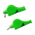 thumbnail image 3 of maskred Plastic Whistle Essential Camping and Boating Accessory green 1Set, 3 of 6