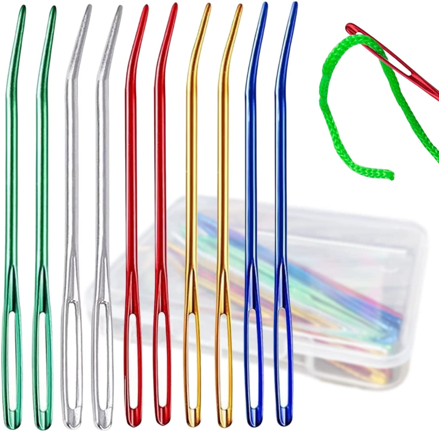 Needles Tapestry Needle for Crochet 10 PCS Large Eye Darning Needle