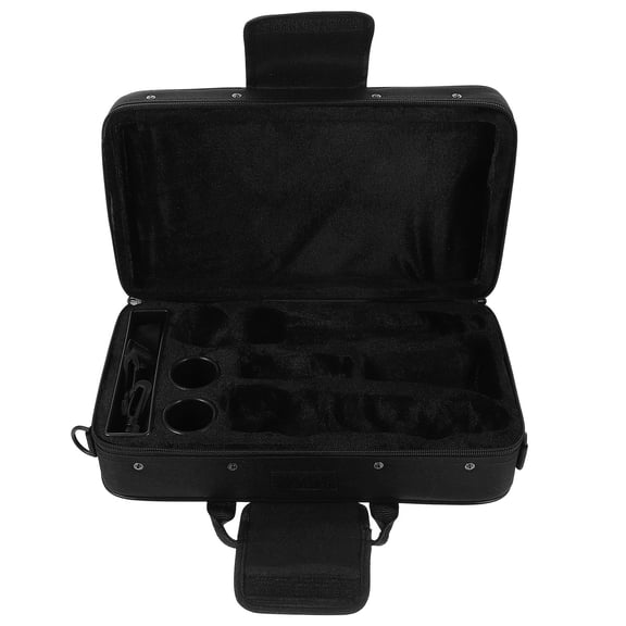 Greenadscape 1Pcs Clarinet Cloth Box for Musicians in Black with Protective Design