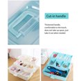 thumbnail image 4 of Bearachild Caja organizadora de pastillas ABS portátil para el hogar, herramienta de gran capacidad para dormitorio, cajas de almacenamiento de Almacenamiento y organización del hogar Blanco S, 4 of 6