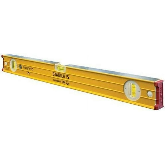 Stabila 38648 48" Builders Level, Magnetic, High Strength Frame, Accuracy Certified Professional Level