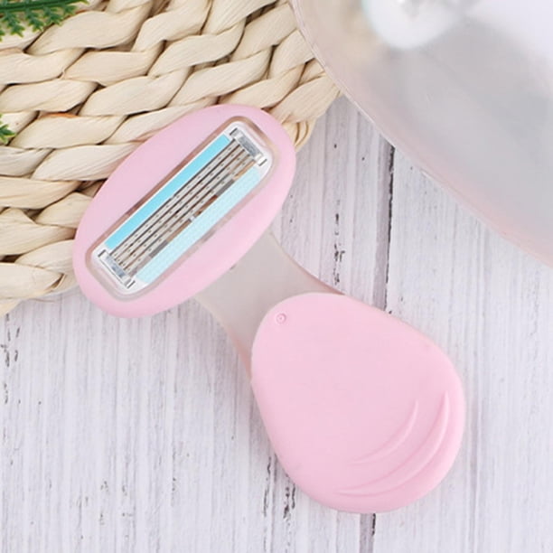 Maquinilla de afeitar para mujer Macarena antideslizante herramienta Afeitadora recortadora de Bikini Rosa Maquinilla de afeitar para mujer
