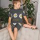 thumbnail image 4 of Balery Keep Life Simple Daisy Flower Conjunto de Pijama Infantil de Manga Corta con Estampado – Ropa de Dormir de Algodón Suave-4X-Large, 4 of 6