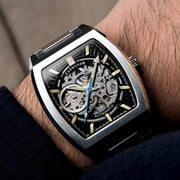 Heritage Wellington Skeleton Automatic Shadow Black