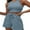 Light Blue, variant on WIFORNT Women’s Two Piece Summer Outfits, Sleeveless Waffle Tank Tops and Shorts Set Loungewear