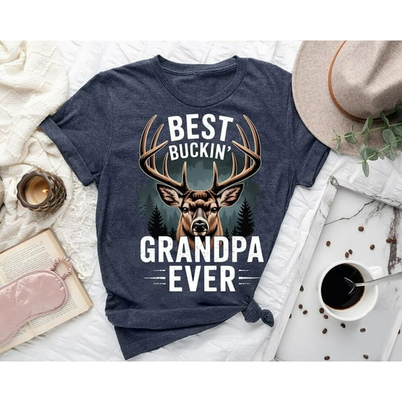 Best Buckin’ Grandpa Ever Shirt – Deer Hunting Grandpa Tee | Hunting Grandpa | Outdoorsman T-Shirt for Hunters TSHIRT All Size S-5XL