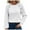White, variant on Towmus Womens Fall Long Sleeve Tunic Tops Lace Patchwork Blouses Pullover Sweaters Casual Crew Neck Dressy Shirts