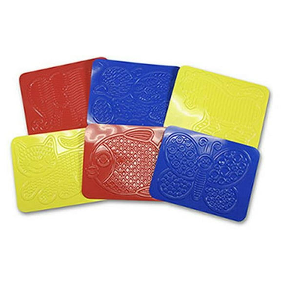Inc. Junior Rubbing Plates 8 .50 X 11 6 Designs