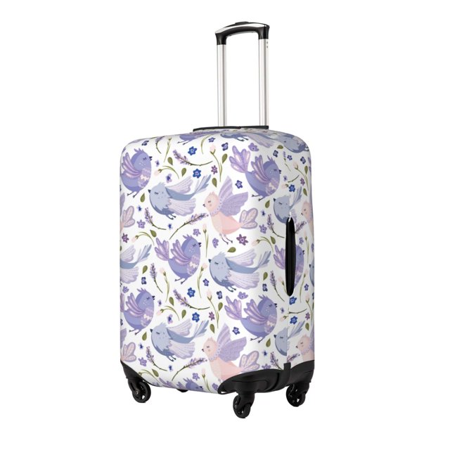 Balery Lavender Flowers Funda de equipaje, fundas para maletas, elástica, lavable, protector de maletas, compatible con maletas de 18 a 32 pulgadas-Medium