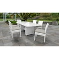 thumbnail image 1 of Table de Salle à Manger Rectangulaire avec 6 Chaises Sans Bras Monaco, 1 of 2