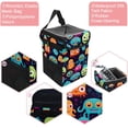 thumbnail image 2 of Alien Foldable Car Garbage Can with Lid, Leak-Proof Mini Trash Can, Hanging Storage Bag - Car Trash Bin for Travel and Commuting, 2 of 6