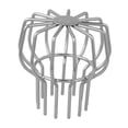 thumbnail image 4 of relayinert Gutter for Leaf Guard Round Weatherproof Rust Resistant 4 Clogging Anti Strainer Filter inch Silver 3 inch, 4 of 6