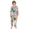 thumbnail image 2 of Vzayyk 4T-14Y Size Aviliable Cozy One-Piece Footless Sleeper Pajama Sashimi, 2 of 8