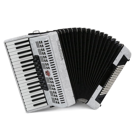 Accordion, 37 Keys 96 Bass Professional Accordion for Beginners and Advanced Players with Backpack and Strap