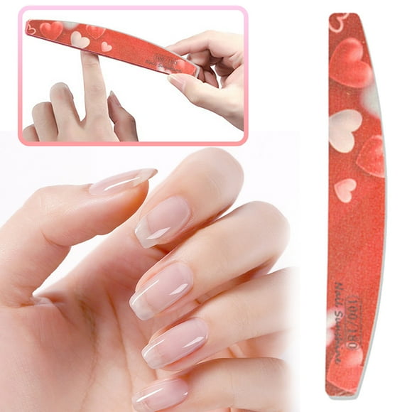 CXK99 on Clearance Valentine's Day Double-Sided Nail File, Zebra Emery Board for Manicure and Gift Ideas