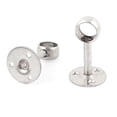 thumbnail image 1 of Soporte de soporte central para barra de colgar ropa y toallas de armario de 2 piezas para tubo de 20 mm de diámetro, 1 of 1
