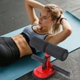 thumbnail image 5 of BKER Portable Sit Up Bar With Double Suction Cups Push Up Trainer With 4 Adjustable Heights Muscle Training, 5 of 5