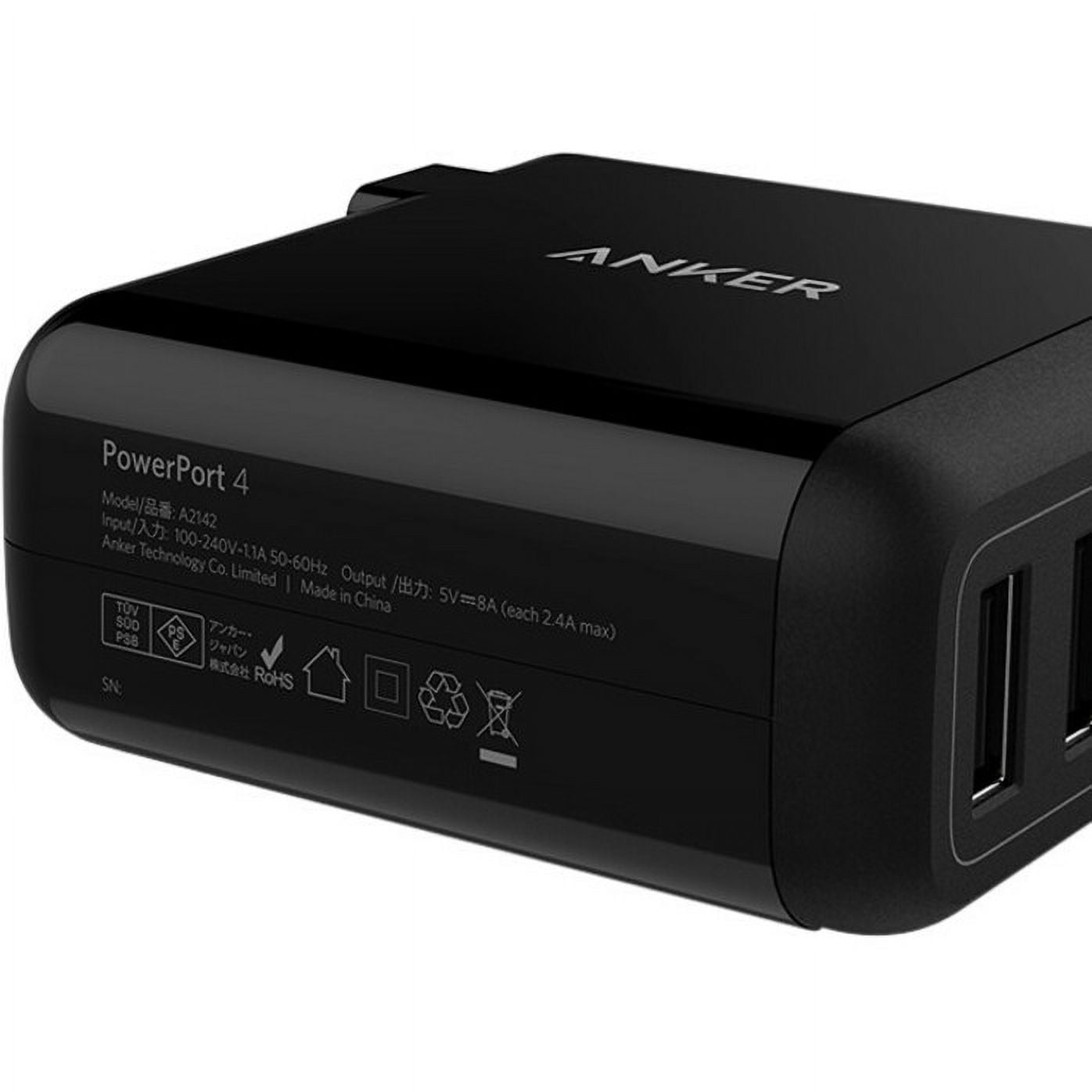 【2025/5/8新作】Anker Charger (140W 4 Ports) Anker 140W 4-Port Charger quickly powers up 4 devices!