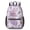 Butterfly and Lavender, variant on Butterfly and Monarch Orange Pattern 17" School Backpacks for Teens,Waterproof Oxford Fabric,S-Shape Padded Straps for School,Travel,Hiking,Camping