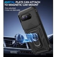 thumbnail image 2 of KOMI for Google Pixel 9a Case with Slide Camera Cover HD Screen Protector [Military Grade 16ft. Drop Tested] Magnetic Ring Holder Kickstand Protective Phone Case for Google Pixel 9A 2025 (6.3 inch), 2 of 5