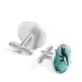 thumbnail image 3 of Whale Stylish Shirt Cufflinks Set Made of Stainless Steel for Formal Attire, Weddings, and Events, 3 of 6