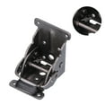 thumbnail image 3 of Folding Hinge,Foldable Support Bracket 90° Aluminum Alloy Hinge Furniture Folding Bracket Versatile Functionality, 3 of 14