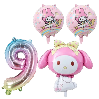 Labubu Foil Balloon 18inch/ 50cm Children Birthday Party Decoration Balloons I.39969989