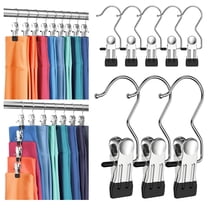 30 Pack Pants Hangers with Clip,Legging Organizer for Closet Hanging, Space Saving Yoga Pants Hangers Clip Hangers Closet Organization,Closet Organizers and Storage forJeans,Shorts,Skirts
