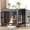 Dark Gray, variant on Amlancher Dog Crate Furniture for Small Dogs, 28inch Wood Dog Kennel Furniture, Rustic Brown