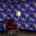 thumbnail image 2 of Peel and Stick Wallpaper Leopard Vibrant Flowers Under Mystical Moonlight Wall Mural 23.6in x 9.8ft Self Adhesive Removable Wall Paper Renter Friendly Wallpaper for Bedroom Cabinets Maximalism Decor, 2 of 8