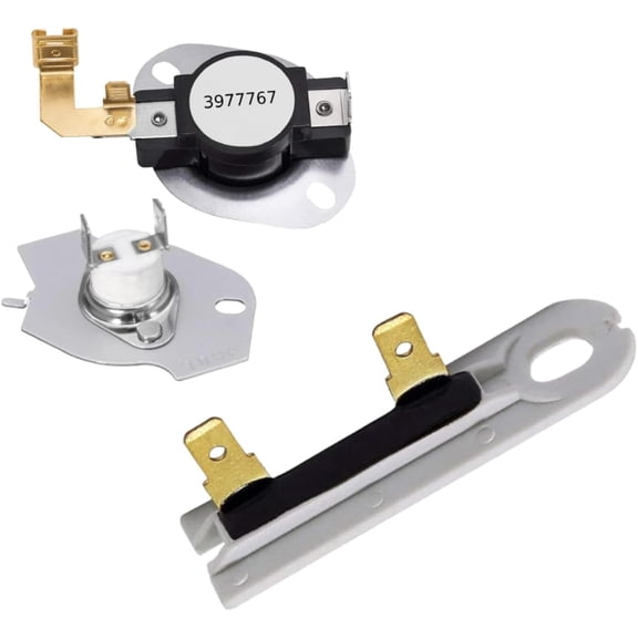 Scaroo N197 & 3392519 Dryer Thermostat Kit Compatible With Whirlpool 694511