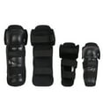 thumbnail image 4 of VALINK Ensemble d'Équipement de Protection 4 Pcs Genouillères et Coudières pour Vélo de Compétition Cross-Country Extérieur, 4 of 7