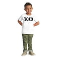 thumbnail image 3 of XOXO Hugs Kisses Cute Adorable Toddler Boy Girl T Shirt Infant Toddler Brisco Brands 18M, 3 of 6