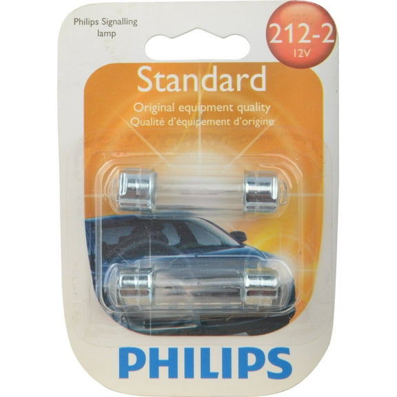 Philips Standard Miniature 212-2, Clear, 1, Always Change In Pairs!