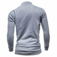thumbnail image 3 of IROINNID Men's Hoodie Long Sleeve Solid Color Loose Fall Jacket Sweater Jacket, 3 of 4